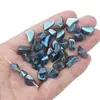 Cuentas de Vidrio para Pulseras y Collares Hechos a Mano, Forma Irregular, 7-12 mm, Bolsita para Joyería de Oreja DIY