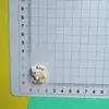 Accesorios de resina de dibujos animados para bricolaje, accesorios con estampado de leopardo, gatito, crema, pegamento, pinza para el cabello hecha a mano, funda para teléfono móvil, hebilla para zapatos, lote de accesorios