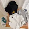 2026 Nuevo Modelo Camiseta de Manga Larga para Niñas, Camisa Base Lisa Elegante y Versátil, Top Sencillo para Capa Interior