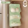Bolsa colgante para almacenamiento de ropa interior, bolsa de almacenamiento colgante, bolsa de malla mágica para almacenamiento de ropa interior, bolsa para colgar en la puerta del armario de dormitorio estudiantil