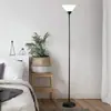 Lámpara de pie estilo nórdico para sala de estar y dormitorio, lámpara de pie decorativa LED moderna simple para estudio, multifuncional, sin hierro