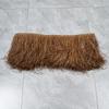 Fábrica Venta al por Mayor Personalizado Delgado Semicircular Teja de Paja Simulada Decoración de Techo Paja Simulada Casa de Campo B&B Techo Decorativo