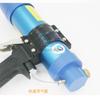 Pistola de cola rápida original leopardo 310ml macia e dura com controle de velocidade por medidor pistola pneumática de cola para vidro pistola de cola estrutural silicone