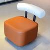 Taburete Bajo Doméstico Taburete con Ruedas Universal Sala de Estar Respaldo de Alto Valor Taburete Pequeño Taburete de Sofá Simple Taburete Oculto Móvil