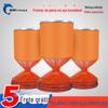 Aço inoxidável laranja com revestimento de cola anel duplo proteção de peixe proteção de pesca espessado anti-gancho mesa proteção de pesca rede de proteção de peixe de buraco negro equipamento de pesca