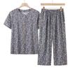 Ropa de Verano para Mujeres de Mediana Edad y Mayores, Camisas de Manga Corta, Trajes para Madres, Camisetas para Personas de 60-70 Años, Ropa para Abuelas, Ropa y Pantalones para Personas Mayores