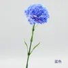 Cravos de seda artificial, variedade de haste longa de haste única, variedade de haste curta, ideais para o Dia das Mães, decoração de casa e arranjos de mesa.. Flores artificiais altamente recomendadas