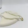 Colar com Fivela de Flor e Pérolas Artificiais para Mulheres Elegante Francês Acessórios Elegantes para Cheongsam Colar Joia Corrente da Clavícula Produto