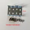 Calentador de Baño de Techo Integrado Accesorios Pequeños Comunes Ganchos Anillos de Goma Conectores de Cables Clips para Tubos de Lámpara Paquete de Tornillos
