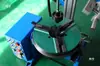 Posicionador de Soldadura de Mandíbula, Posicionador de Sujeción de Tres Mandíbulas, Sujeción Manual, Agujero Central Grande, Mesa Giratoria Automática para Costura Circunferencial