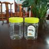 Botella de Miel Botella de Plástico Transparente Paquete de 0.5 kg Botellas Cuadradas de 1.0 kg Espesadas con Tapa 3 Libras 2.5 kg Frasco Sellado de Grado Alimenticio