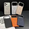 Adecuado para iPhone 18 Pro Max, funda de teléfono magnética con tacto de piel mate, cubierta protectora anticaídas refrigerante Apple 17 15