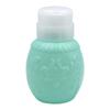 Removedor de esmalte em garrafa de pressão com padrão de lótus para unhas, 200ml, álcool, grande embalagem com trava de pressão e design à prova de vazamentos