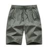 Pantalones cortos casuales con cremallera de cinco puntos y bolsillos para hombre, de verano 2023, para playa, exteriores, elásticos, talla grande