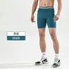 Pantalones Cortos de Running para Maratón Unisex de Seis Bolsillos con Bolsillo de Cintura de Secado Rápido, Pantalones de Compresión para Ciclismo, Fitness
