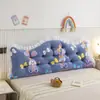 Cojín de cabecera de sofá estilo princesa estilo europeo 2026, Almohada de respaldo suave Tatami de soporte lumbar moderna