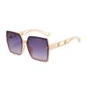 Gafas de sol de estilo coreano 2024, nuevas y modernas, con gran capacidad para adelgazar la cara y protección UV para mujer.