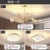 Lustre nórdico moderno cristal simples tudo luz de cobre lâmpadas de luxo Internet celebridade iluminação luzes moleculares criativo personalizado sala de estar luzes