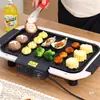 Plancha Parrilla Barbacoa Placa Barbacoa Exterior Sartén Antiadherente para Casa Engrosada Grande Esmaltada Herramientas Suministros Barbacoa Camping