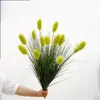 Vento Yang estilo ins simulação planta verde cinco cabeças puxando frutas feixe de junco planta de paisagismo de shopping decoração de paisagem vegetal