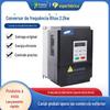 Inversor de extensão diária 2.2kw 220V/380V inversor de motor trifásico único controlador de velocidade conversor de frequência para máquina de gravação