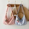 Primavera novo estilo toalha xadrez moda all-match estilo ocidental simples bolsa atacado internet celebridade bolsa de ombro feminina