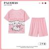 Pijamas para niñas del sudeste asiático, de verano, de manga corta, finos y con aire acondicionado, ropa de casa de estilo occidental.