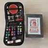Bolsa de Almacenamiento Portátil para Costura, Kit de Herramientas para Manualidades y Tejido de Uso Doméstico, Caja de Costura de Viaje, Kit de Costura