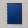 Capa para Caderno de Folhas Soltas b5 Sem Argolas Estudante diy Caderno Estojo Removível de Folhas Soltas Separador de Página com Clipe de Argola