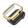 Adequado para Apple Watch Applewatch7 caso protetor PC galvanoplastia Double Diamond filme temperado integrado 8 geração relógio diamante