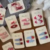 Nuevo Pasador de Pelo de Tela a Cuadros Estilo Coreano con Conejito de Dibujos Animados, Dulce Pasador Lateral a Juego para Niños, Pinza para Flequillo, Accesorio para el Cabello para Niñas