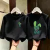 Ropa Nueva Otoño e Invierno 2026 para Bebé Niño Camisetas Algodón Puro Ropa de Otoño Camisetas de Manga Larga para Niños Ropa Interior para Niños Camisetas de Moda
