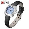 Ofns Reloj de Pulsera para Mujer con Cubo de Azúcar Pequeño Más Vendido de Amazon, Reloj de Mujer Impermeable Elegante y a la Moda, Esfera de Nácar, Reloj de Cuarzo para el Lugar de Trabajo