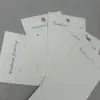 Serie de Pendientes de Par Único, Pendientes Multiespecificación, Empaque de Pendientes Joyería, Tarjetas de Exhibición Sencillas y Populares con Estampado en Caliente