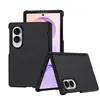 Adecuado para mercados europeos y americanos, funda para teléfono Samsung Fold8, cubierta protectora de PC con eje central de bisagra de resorte, funda protectora para teléfono plegable amplia