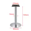 Pernas de Mesa para Restaurante Ocidental, Acessórios de Perna de Mesa Redonda para Pequenas Tavernas, Pernas de Mesa de Aço Inoxidável para Cafés e Lojas de Chá com Leite em Estilo Simples