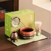 Set de matcha japonés de alta calidad, caja de regalo de cerámica, batidor de té incluido, producto popular para ventas transfronterizas, directamente del fabricante