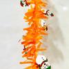 Macarrón Navideño Transfronterizo Dibujo Animado Muñeco de Nieve Guirnalda Cinta Decoración de Árbol de Navidad Habitación de Boda Decoración Festiva Accesorios