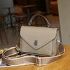 Bolso Cruzado de Piel de Vaca de Primera Capa para Mujer, Bolso Pequeño Cuadrado para Viajes Diarios, Bolso de Mano Versátil de Piel Genuina Texturizada 2026 Nuevo para Mujer