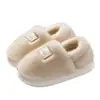 Venta especial de liquidación: Pantuflas de Algodón para Mujer con Tacón para Otoño e Invierno, Uso en Interiores en Casa, Zapatos de Algodón Felpa Cálidos para Pareja, Maternidad para Mujer en Invierno