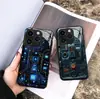 Comercio Exterior Más Vendido Cabina de Tecnología Futura iPhone 16 Funda para Teléfono de Gama Alta Apple 17 para Hombre Funda Dura de Cristal
