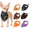 Toalla Triángulo para Escupir de Mascota Halloween Perro Toalla Triángulo Perro Halloween Decorativa Triángulo Toalla para Escupir