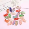 Cuentas de Vidrio Checo Color Mixto Pájaro Flor de Ciruelo Cuentas Espaciadoras Hechas a Mano DIY Pulsera Collar Cuentas Sueltas Accesorios de Joyería Venta al por Mayor