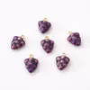 Aço Inoxidável Pingentes de Frutas Anti-Gotejamento Morango Cereja Abacaxi Charms Acessórios para Pulseira Colar Brinco Materiais DIY