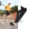Zapatos Deportivos para Hombre Mingou Hongxing Erke Zapatos Deportivos Verano Nuevos Malla Zapatos para Correr Negro Suela Suave Amortiguadores de Impacto Impermeables Zapatos para Correr
