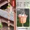 Cadena de Lluvia para Villa de Aleación de Aluminio Cadena Guía de Agua para Aleros de Templo Japonés Cadena de Lluvia para Patio de Casa de Huéspedes Cadena de Drenaje Circular para Bajante