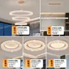 Araña Minimalista de Lujo Ligero para Sala de Estar con Protección Ocular, Nueva Luz LED de Alto Gama para Sala de Estar con Protección Ocular de Espectro Completo, Paquete Completo para la Casa