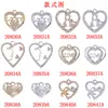 Pendientes Hechos a Mano para Pareja Día de San Valentín Chino Collar Moda Diamante Amor Joyería Colgante Aleación Accesorios Material