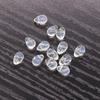 Lágrimas de sereia antigo Cross Hole Glass Drop Beads 6 * 9mm Step Shake Hairpin DIY Acessórios Material de joias