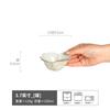 Vajilla de Cerámica Vintage Estilo Japonés Plato de Sabor para Hogar Plato para Salsas para Hot Pot de Restaurante Plato Irregular para Escupir Huesos Plato Pequeño Lindo